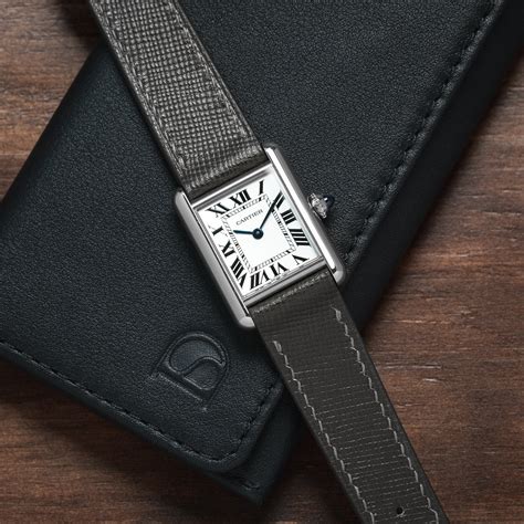 delugs cartier tank strap